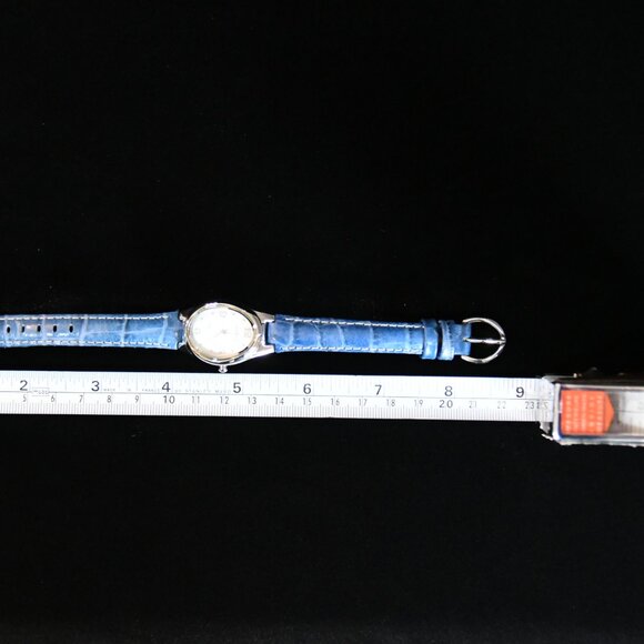 ECCLISSI Sterling Silver Woman's Watch, model 22690 with Leather Band - Picture 11 of 11